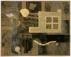 stadenvidthaya-02 Staden vid Thaya II&nbsp;&nbsp;&nbsp;(monotype, 75x95 cm)