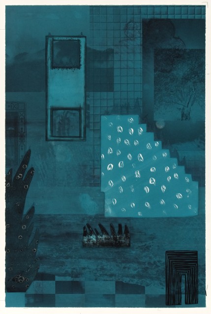 Dreamlike I DREAMLIKE I&nbsp;&nbsp;(monotype, 75X50 cm)