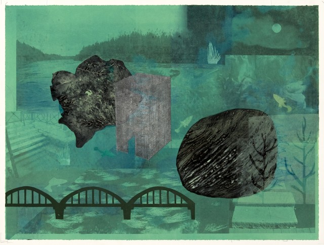 Dreamlike VIII DREAMLIKE I&nbsp;&nbsp;(monotype, 100X75 cm)