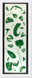 Figuration Green I * Figuration Green I&nbsp;&nbsp;(triptych, mixed media, 210x72 cm) * 1092 x 2988 * (451KB)