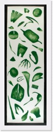 Figuration Green III * Figuration Green III&nbsp;&nbsp;(triptych, mixed media, 210x72 cm) * 1056 x 2992 * (394KB)