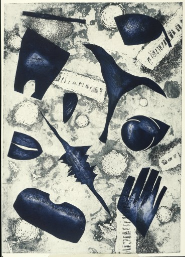Improvisation III Improvisation III&nbsp;&nbsp;(color etching, 70x100 cm)