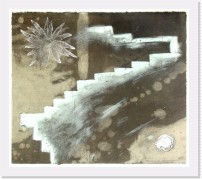 Jigiri - Stairs * Jigiri &ndash; Stairs&nbsp;&nbsp;(monotype, 42x48 cm) * 1498 x 1320 * (697KB)