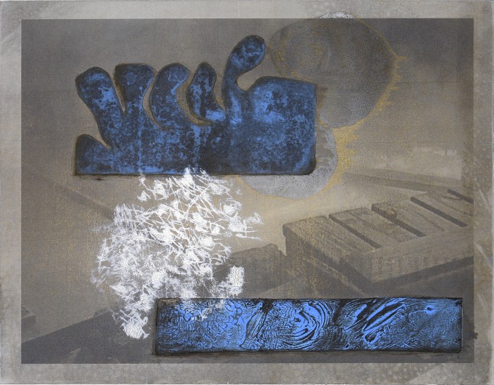 moonsonata-16 M&aring;nljus &ndash; 16&nbsp;&nbsp;(monotype, 35.5x45.5 cm)