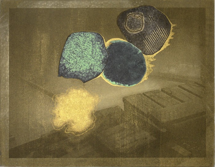 moonsonata-19 M&aring;nljus &ndash; 19&nbsp;&nbsp;(monotype, 35.5x45.5 cm)