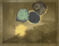 moonsonata-19 M&aring;nljus &ndash; 19&nbsp;&nbsp;(monotype, 35.5x45.5 cm)