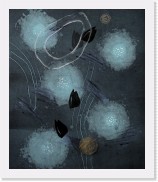 Moontemple 75 * Moon Temple 75&nbsp;&nbsp;(monotype, 70x60 cm) * 1446 x 1701 * (755KB)