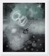 Moontemple 81 * Moon Temple 81&nbsp;&nbsp;(monotype, 70x60 cm) * 1446 x 1701 * (932KB)