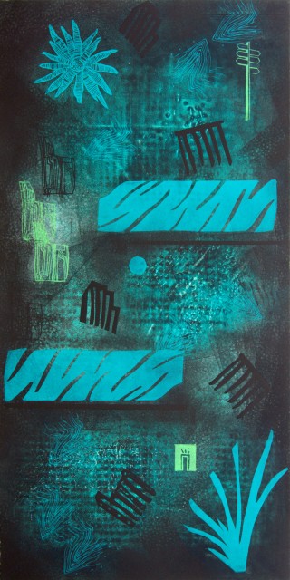 Sorglosa skogen VII SORGL&Ouml;SA&nbsp;SKOGEN&nbsp;VII&nbsp;&nbsp;(monotype, 100x50 cm)