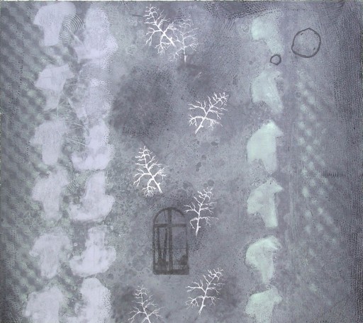 Time Crystal 07 <b>Time Crystal 7</b>&nbsp;&nbsp;(monotype, 65.5x73.5 cm)