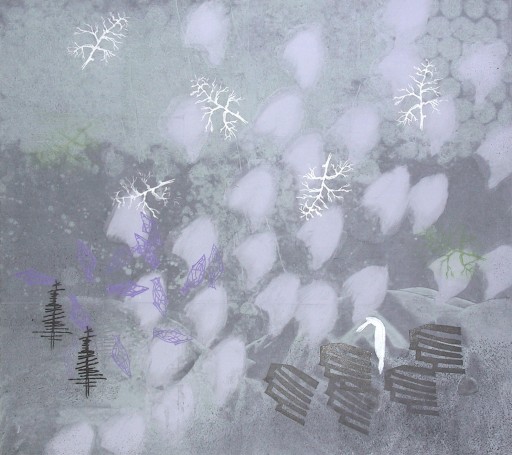 Time Crystal 15 <b>Time Crystal 15</b>&nbsp;&nbsp;(monotype, 65.5x73.5 cm)